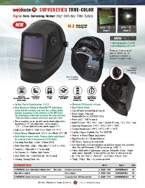 Weldcote SUPREMEVIEW Helmet